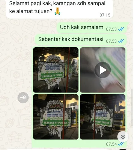 Pengiriman Papan Bunga Selamat Bekasi Selatan