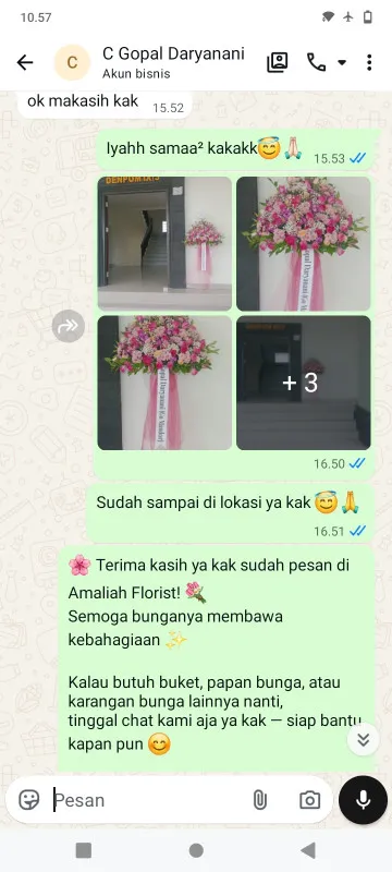 Pengiriman Karangan Bunga Bekasi Selatan